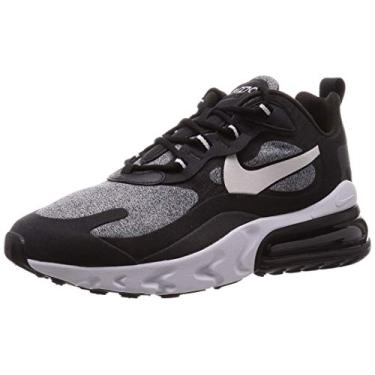 Imagem de Nike Tênis masculino Air Max 270 React Preto Ao4971-001, Preto e cinza escuro, 41