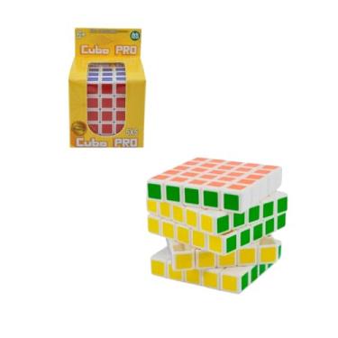 Imagem de Cubo Mágico Pro 5x5 Colorido Com Nível Alto De Dificuldade Movimento Suave