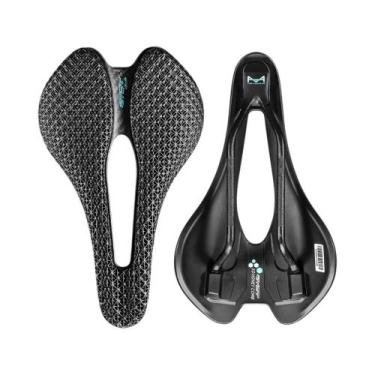Imagem de Selim de Bicicleta Ultraleve em Carbono e EVA 3D - 245x145mm - MTB e G