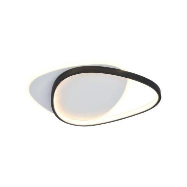 Imagem de Plafon Taschibra Outline Led Bivolt Preto/branco 3000k Luz Amarela 15051041