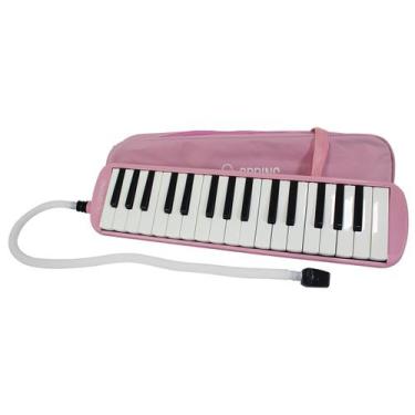 Imagem de Escaleta Spring SG32 Rosa 32 Notas com Bag