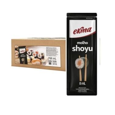 Imagem de Molho Shoyu Ekma Sachê 8mL Caixa C/ 96 Unidades