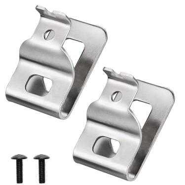 Imagem de (2 pacotes) N268241 D-ewalt Clipes de correia de substituição Kit de ganchos para ferramentas elétricas de 20 V DCD980 DCD985 DCD980L2 DCD985L2