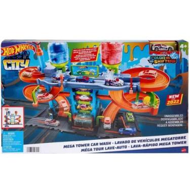 Imagem de Pista Hot Wheels City Lava rápido Mega Torre Mattel