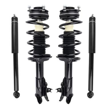 Imagem de Autoround 172287 172286 5609 Amortecedor completo dianteiro e traseiro para Honda Civic Sedan 2006-2011, Acura CSX 2006-2011