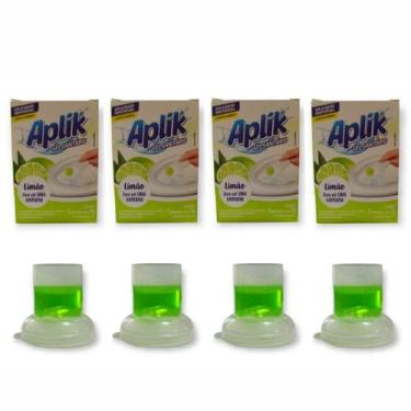 Imagem de Gel Sanitário Adesivo Detergente Odorizador de Vaso até 150 Descargas 