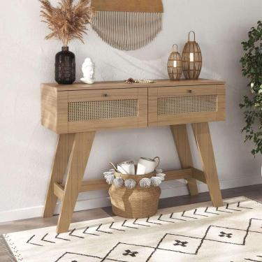 Imagem de Aparador Buffet 110cm 2 Gavetas Retrô Multimóveis CR50125