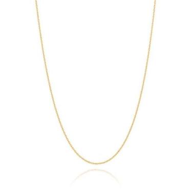 Imagem de Cordão folheado a ouro fio cadeado - tam.50 5316395000 - Rommanel 
