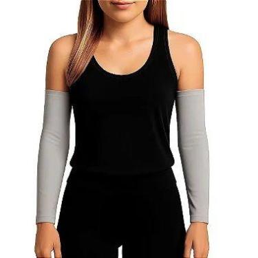 Imagem de Manguito UV50 Esportivo Unissex  Proteção Solar para Corrida, Ciclismo
