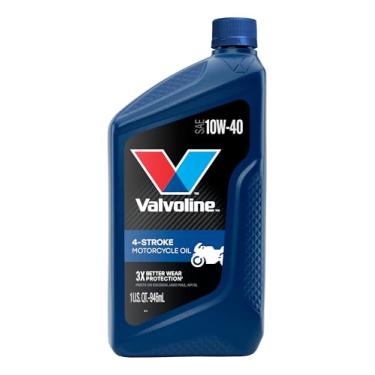 Imagem de Valvoline Óleo de motor para motocicleta 4 tempos 10W-40, 1 litro