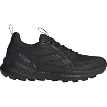 Imagem de adidas Tênis de caminhada masculino Terrex Free Hiker 2.0 Gore-tex cano baixo, Preto/Preto/Cinza, 38