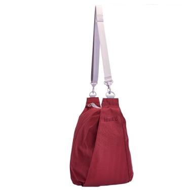 Imagem de HAIKU Bolsa tiracolo conversível Crescent para mulheres, bolsa de ombro, bolsa mochila 2.0, Jacarandá