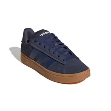 Imagem de adidas Grand Court Alpha Tênis masculino, Azul marinho/roxo escuro/chiclete, 39