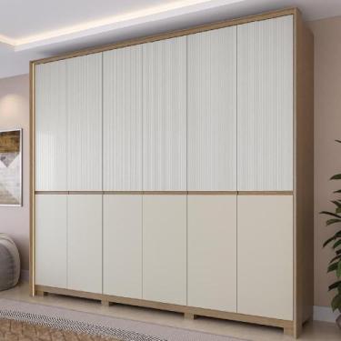 Imagem de Guarda Roupa Casal 06 Portas Duo - Móveis Rimo