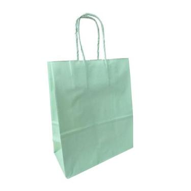 Imagem de Sacola Papel Colorida Verde Claro P 164x210mm Scrity 10 und