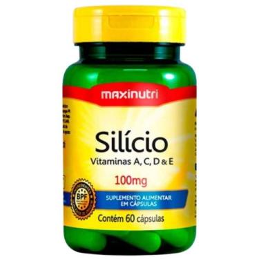 Imagem de Silício 100% IDR + Vitaminas 60 cápsulas - Maxinutri