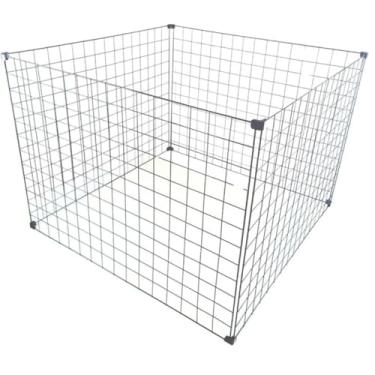 Imagem de Cercado Pet Cercadinho 4 Telas 60x80cm