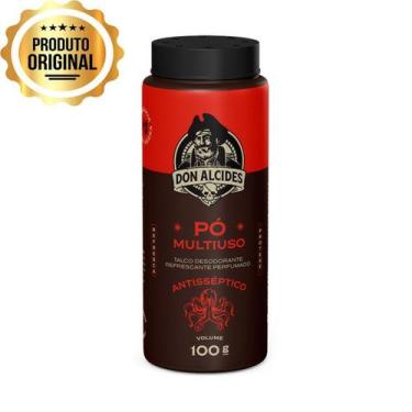 Imagem de Pó multiuso don alcides 100g talco desodorante antisséptico