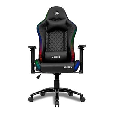 Imagem de Cadeira Gamer Mancer Adhara | Espuma Moldada | RGB | Preto | MCR-ADH-RGB01