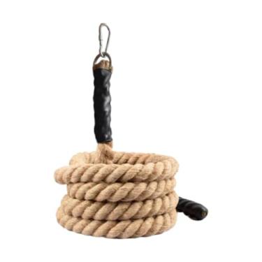 Imagem de rockible Cordas de treinamento de batalhas, cordas de fitness, equipamentos de luta, exercícios profissionais ao ar livre, academia, pular corda, exercício de, 4cm X 300cm