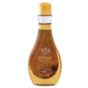 Imagem de Óleo Mineral Muriel Vita Capilar Óleo de Argan 80ml