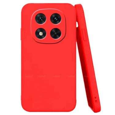 Imagem de Adequado para capa de celular Xiaomi Poco X7 Pro Capa à prova de choque de silicone líquido para celular painel traseiro TPU capa inferior macia adequada para Poco X7 X 7 capa de celular, vermelha, p