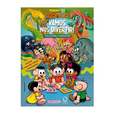 Imagem de Turma da Mônica - Folclore e Desafios: Vamos Nos Divertir!