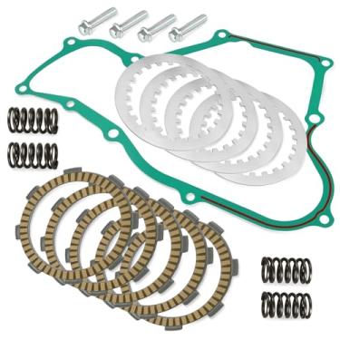 Imagem de Para Honda CR80 CR85 R/RB Placas de aço de fricção de embreagem e kit de mola de vedação 1987-2007
