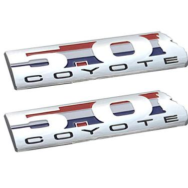 Imagem de Emblema de coiote UpAuto V8 5.0L com emblema de coiote para EM2430 302 Boss Ford Mustang GT F150UpAuto UP-COY05