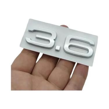 Imagem de Emblema Em Letras 3D ABS Audi, Adesivo Para Lateral Do Carro, Decalque