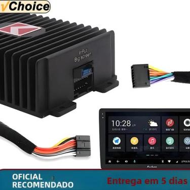Imagem de Amplificador DSP De Carro De 4 Canais Hi-Fi, Potência De Áudio 4x80W, 