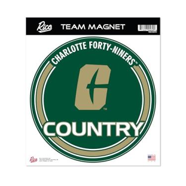 Imagem de Rico Industries NCAA North Carolina-Charlotte 49ers Padrão 20 cm Ímã redondo
