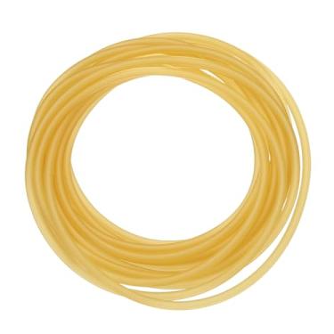 Imagem de PATIKIL Tubo de borracha de 4 m, 1/16" (1,8 mm) ID 11/64" (4,2 mm) OD Tubo de borracha de látex natural de vinil Sling Shot Tubo elástico Mangueira macia para exercícios de alongamento laboratório