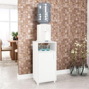 Imagem de Balcão Para Água 1 Porta Branco Politorno Móveis