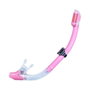 Imagem de Tubo de Snorkel Seco para Crianças e Adultos - Respiração Fácil e Prot