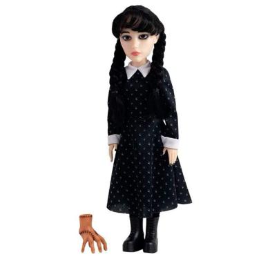 Imagem de Boneca de Vinil - Família Addams - Wandinha e Mãozinha - Baby Brink