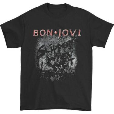Imagem de Bon Jovi Mais Camiseta Escorregadia - Rockinstone
