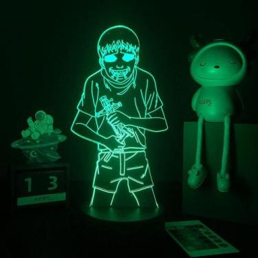 Imagem de Manga decor de quarto Souichi Tsujii 3d Lâmpada led para quarto - HUOG