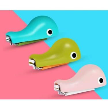 Imagem de Cortador de unhas para bebês e crianças em estilo baleia - Lightbek Of