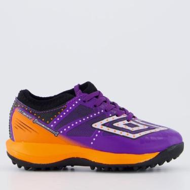 Imagem de Chuteira Umbro Ultimate Día de Los Muertos Society Juvenil Roxa, 31