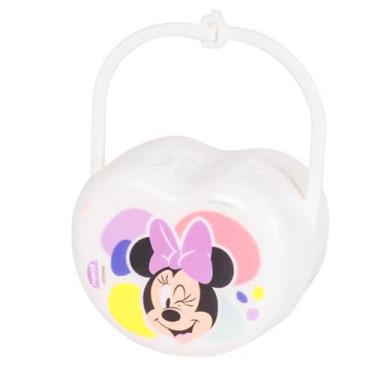Imagem de Porta Chupeta Infantil Minnie Plasutil