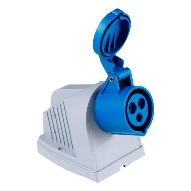 Imagem de Tomada de Sobrepor Industrial 2P+T 16 A 220-250 Vca 6 H Tramontina