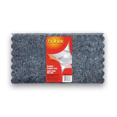 Imagem de Pano de Pia, Azul, 28 x 30 cm, Brilhex