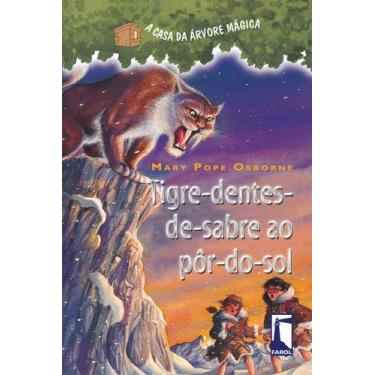 Imagem de Livro - Tigre-dentes-de-sabre ao pôr do sol