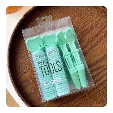 Imagem de Grampos de cabelo volumizadores jacaré, conjunto de clipes de rolo de cabelo para cachos sem esforço que duram clipes de raiz para fofos