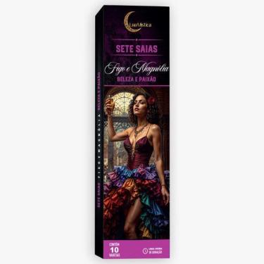 Imagem de Incensos Lua Natural 0% Carvão 10 Varetas Escolha Aroma