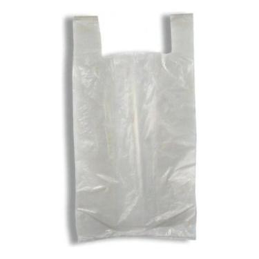 Imagem de Sacolas Plasticas Branca Reciclada Reforçada 50x70 5 Kg - Higipack