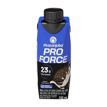 Imagem de Bebida Láctea Piracanjuba Pro Force 23g de Proteína Cookies And Cream 250ml