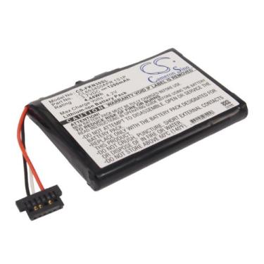 Imagem de Bateria de substituição GPS de 1200 mAh, compatível com E30, E60, N120, N200, N205, N220L, N240L, N30, N40, N80, Navigator 3500