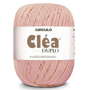 Imagem de Fio Linha Clea Duplo 508m Círculo 150g Ideal Crochê E Tricô (4514 - PÊSSEGO)